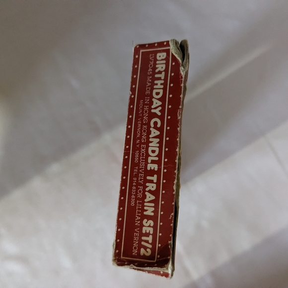 VTG Lillian Vernon plastic circus trains cake toppers candle holders (set of 12) - Picture 8 of 10